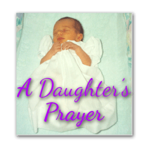 A daughter's prayer cd cover 2016
